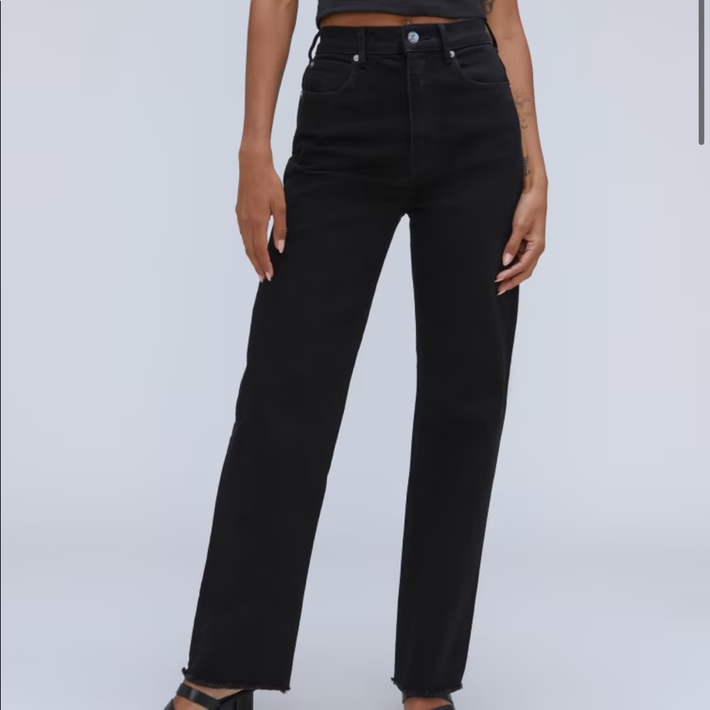 Brand New (NEVER WORN) Everlane 90s Way-High Jean Organic Cotton - 72 Long